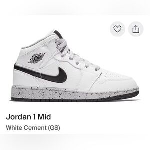 Jordan 1 GS 5Y White/Cement